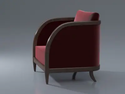 Ruby chair 3D model