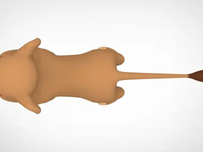 Sarabi Cub Low-poly 3D model