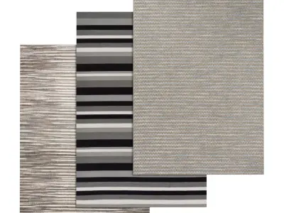 Rug Set 1029 3D model