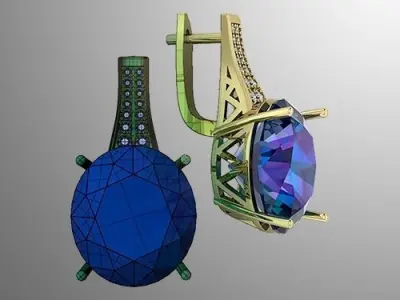 Earrings  od  4 3D print model