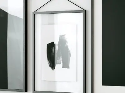 Gallery Wall 132 3D model