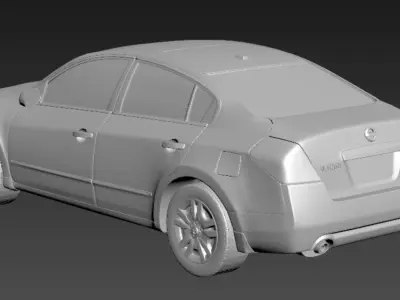 2012 Nissan Altima SL 3D print model