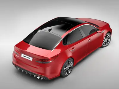 Kia Optima 2016 3D model