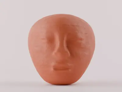 3D Sculpture 3 for Archviz 3D model