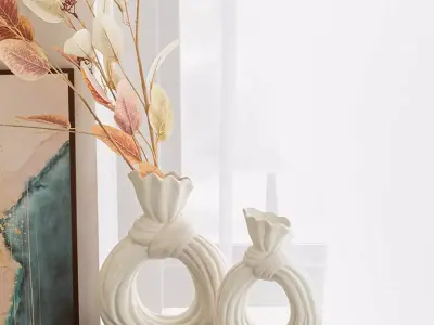 CHELITY MODERN DECORATIVE VASE 3D model