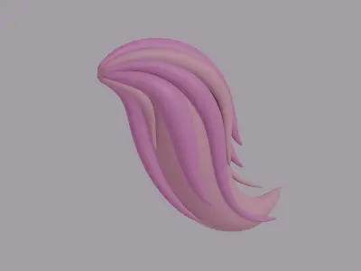 Tail model 3D model