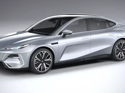 Geely Galaxy E8 2024 3D model