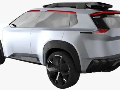 Nissan Xmotion Concept 3D model