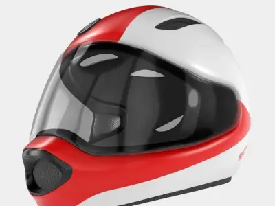 Bicycle Helmet Free low-poly 3D model