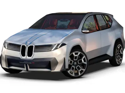 New Concept Car B  Low-poly 3D model