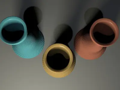 modern vase 2 3D print model