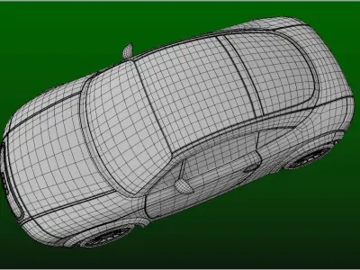 Audi TT model obj file 3D model