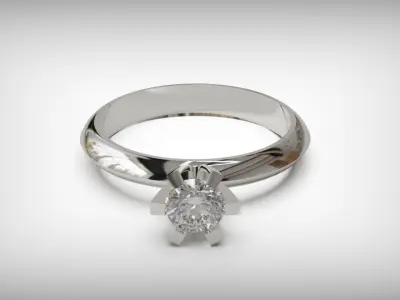 rings 3D print model 22