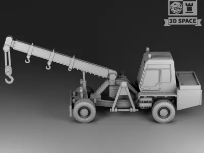 lifting crane 3D print model