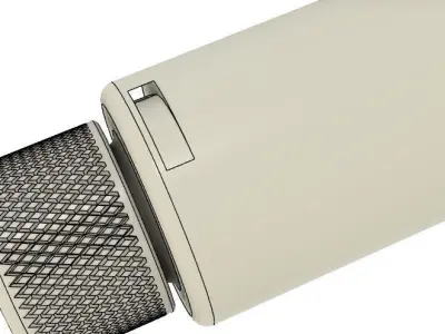 Tank fluid for Motard - Full version 3D print model