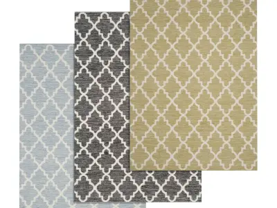 Rug Set 323 3D model