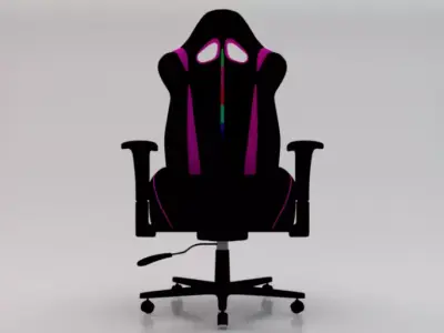 Gaming Chair 06 Low-poly 3D model