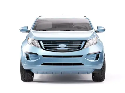 KIA Sportage Car 3D model