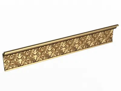 Cornice Decoration Molding 050 Low-poly 3D model