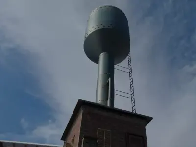 old Pump house 3D model