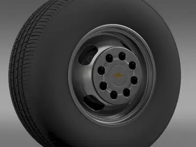 Chevrolet Silverado 3500HD 2008 3D model