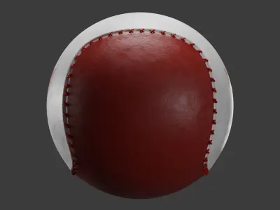 Baseball 3D model