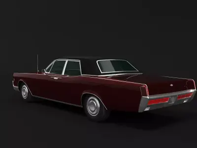 Lincoln Continental 1966 3D model