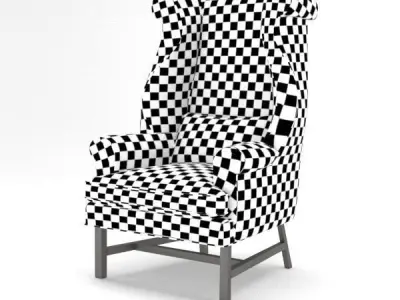 WING CHAIR 3D model