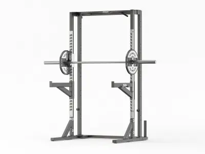 Technogym Pure Olympic Half Weight Rack 3D model