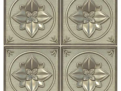 Decorative panels - Set 2 3D model