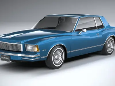 Chevrolet Monte Carlo CG 1978 3D model