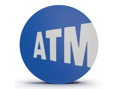 New York Subway Logo 3D model