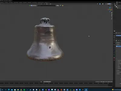  olympic berlin 1936 bell 3D model