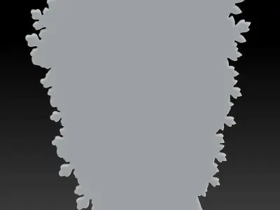 Hunting wall plaque 3d model for CNC 3D print model