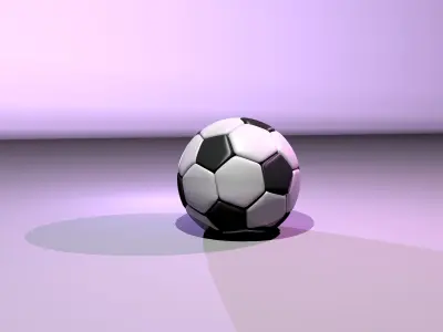 Soccer Ball 3D model
