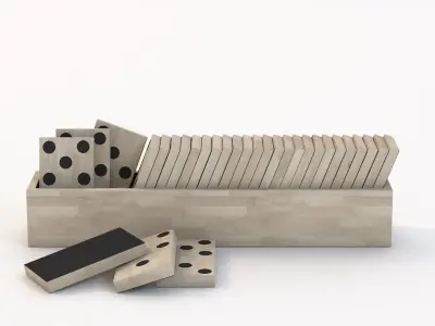  Jayson Home Bone Dominoes 3D model