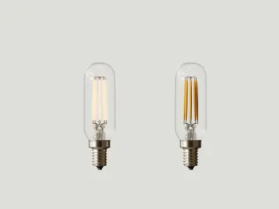 Dimmable T6 LED Bulbs 3D model