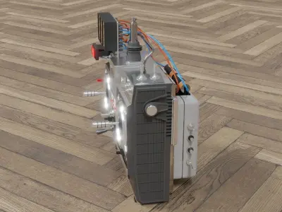 Doc Brown remote control 3D model