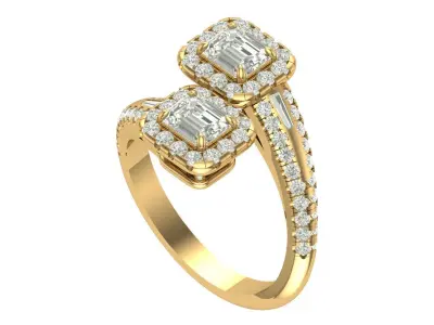 Engaggement ring  3D print model