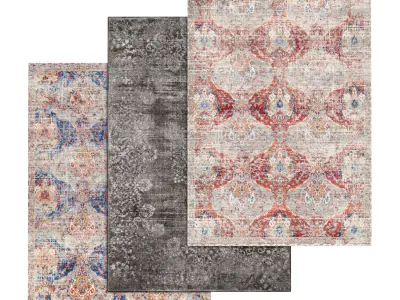 Rug Set 1588 3D model