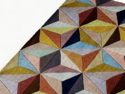 BoConcept Cubic rug 3D model