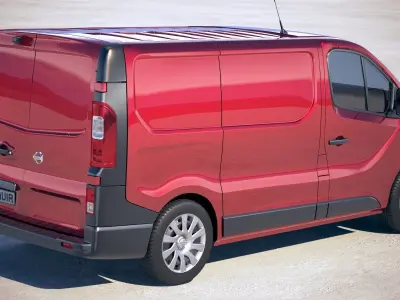 Nissan NV300 Cargo 2018 3D model