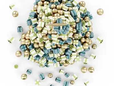 New YearTree 03  3D model