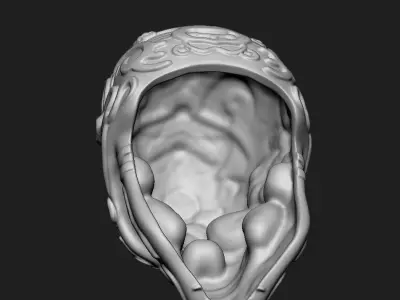 Skull pendant jewelry for bikers vol12  3D print model