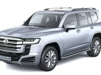 Toyota Land Cruiser 300 Hybrid 2026 3D model