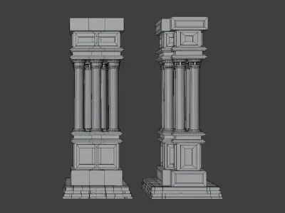 Pillar 2 3D model