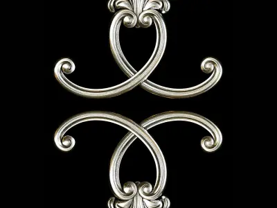 Classic carved 051 3D model