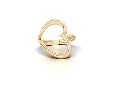 Minimal Abstract Ring 15 3D print model