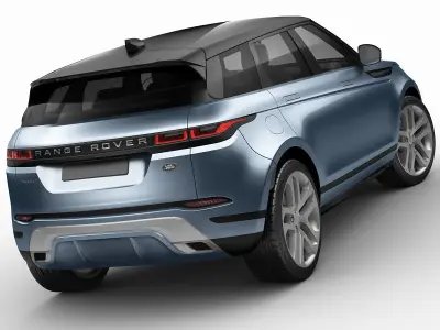 Land Rover Range Rover Evoque 2020 3D model