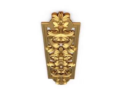 carved classic decorative ornament cnc 3d printing stl 53 3D print model
